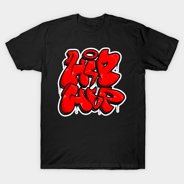 Hip Hop T-Shirt by Graffitidesigner